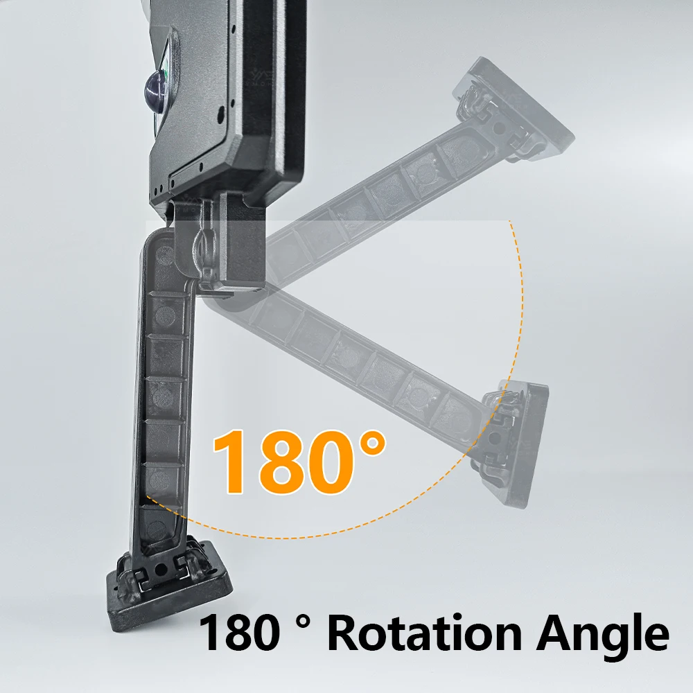 Motion Sensor Solar LED Outdoor Light 180°Rotating Garage Lamp Polycrystalline Silicon Charging Lights Courtyard Decoration Lamp
