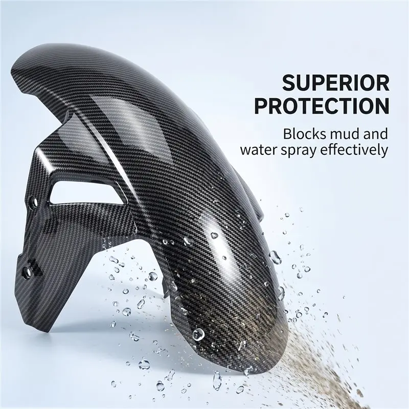 A56P-Motorcycle Front Fender Mudguard For BMW S1000RR S1000R HP4 2019 2020 2021 Carbon Splash Guard Fairing