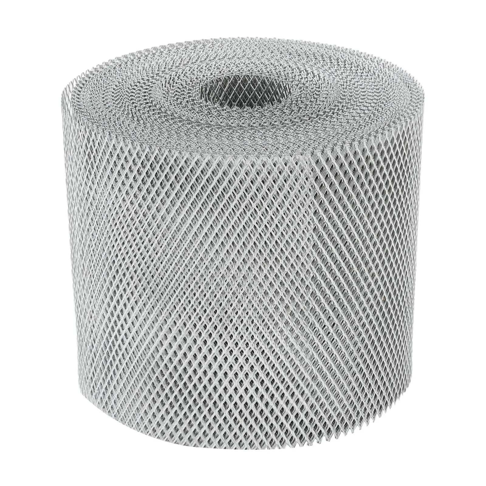 واقي مزراب ألومنيوم فضي حديث مقاس 5 بوصة × 100 قدم لحماية فعالة من الأوراق