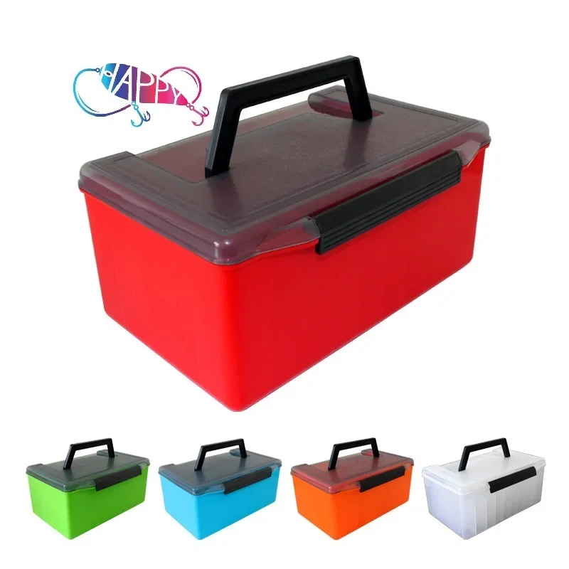 

Fishing Box 52 Compartments Fishing Accessories Lure Hook Boxes Storage High Strength Fishing Tackle Box