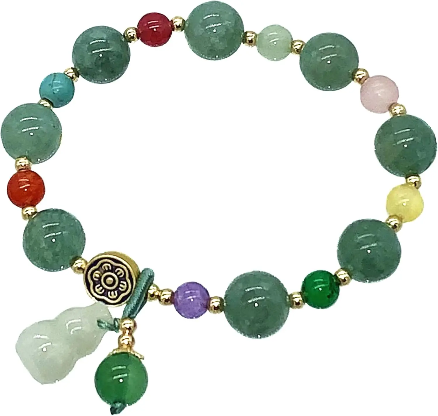 Feng Shui Handmade Chinese Wu Lou/Hu Lou Bracelet for Health and Protection