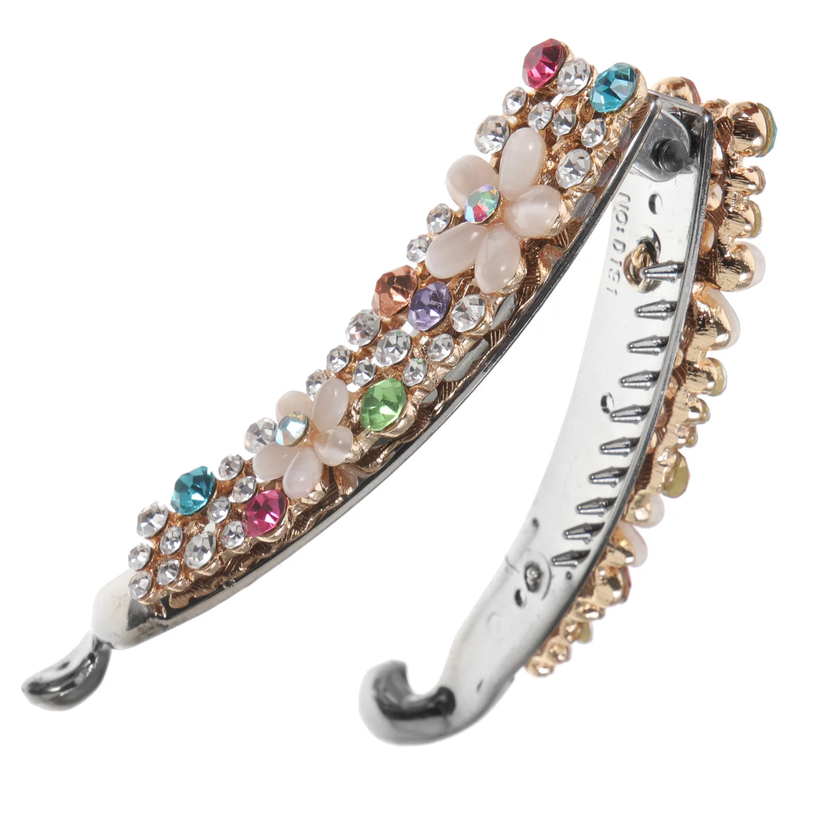 

Rhinestone Banana Clip For Thin Vintage Accessories Women Curly Clips Banana Clips Hair Heavy Duty Hair Clamp