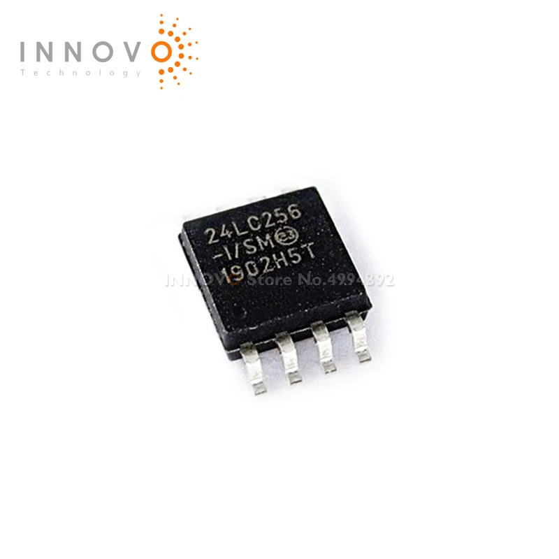 10pcs/lot 24LC256-I/SM 24LC256 ELECTRONICS EEPROM 256KBIT I2C SOP-8 IC CHIP New original