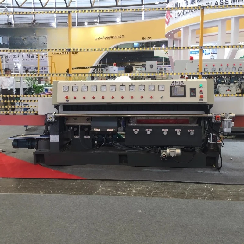 control 9 engine automatic glass processing machine / glass edging machine / glass polishing machine