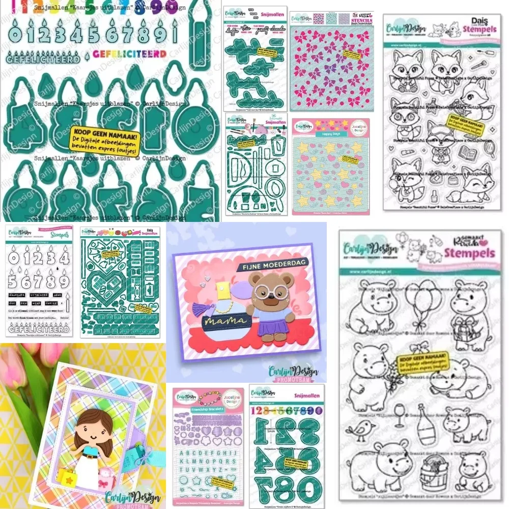 Digital Candle Stamps New Metal Cutting Dies For DIY Scrapbooking Crafts Maker Photo Album Template Handmade Decoration 2026