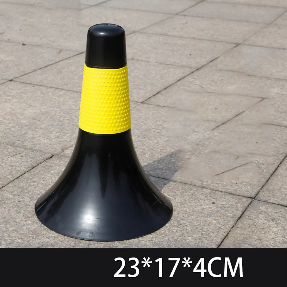 Barrier Sports Marker Cones 17 X 17x 23.5cm Body Agility Marker Games Indoor Outdoor PP+TPE Safety Parking Fitness Exercise