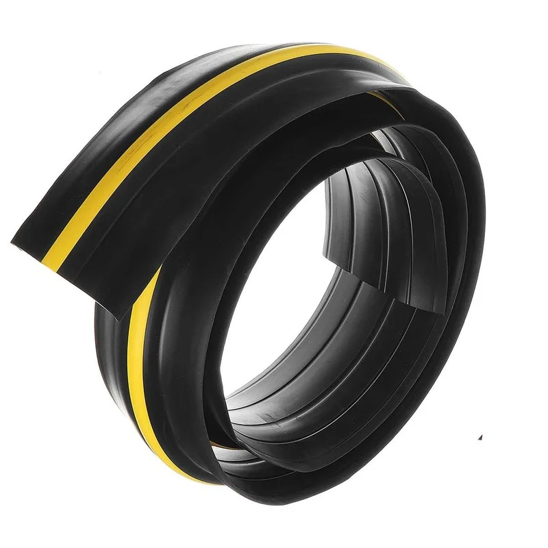 3.5M Garage Door Bottom PVC Rubber Seal Strip  Weather Stripping Electric Door Bottom Seal Water Noise Seal Bumper Strip