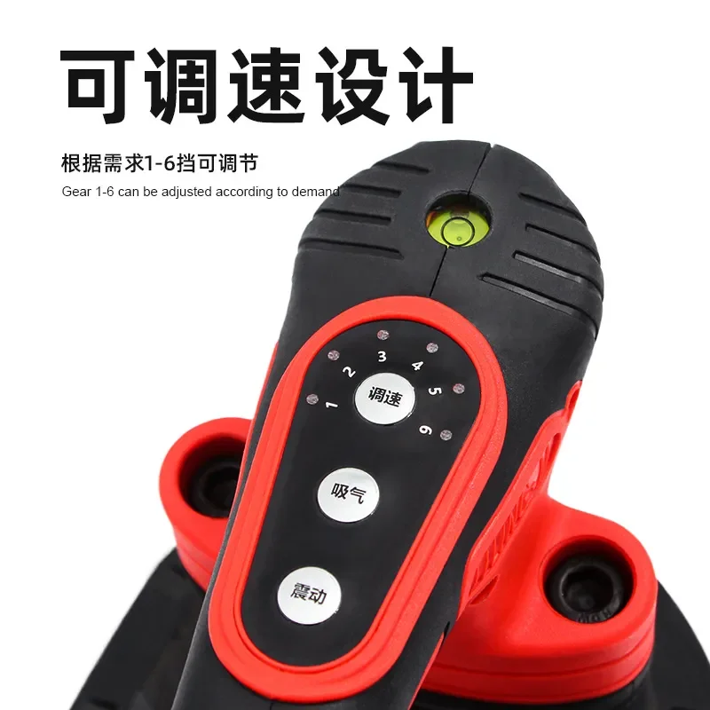 Electric High Power Automatic Tile Vibrator Tool for Wall Floor Tiling Machine Laying Artifact Construction Renovation
