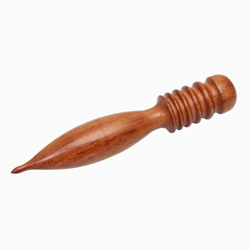 High Density, African Wood DIY, Handmade Leather Craft Tools Leather Edge Polisher Smooth Polisher, Professional Polishing Stick