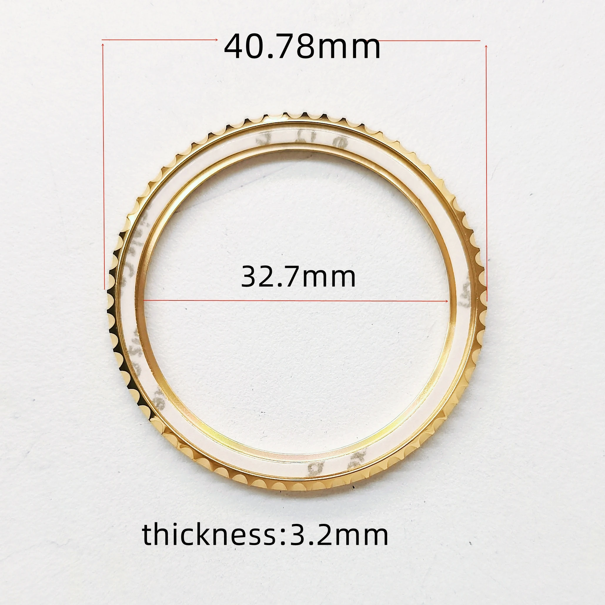 Watch Part  Metal Ring For R case 108 tooth316 stainless steel Automatic Movement