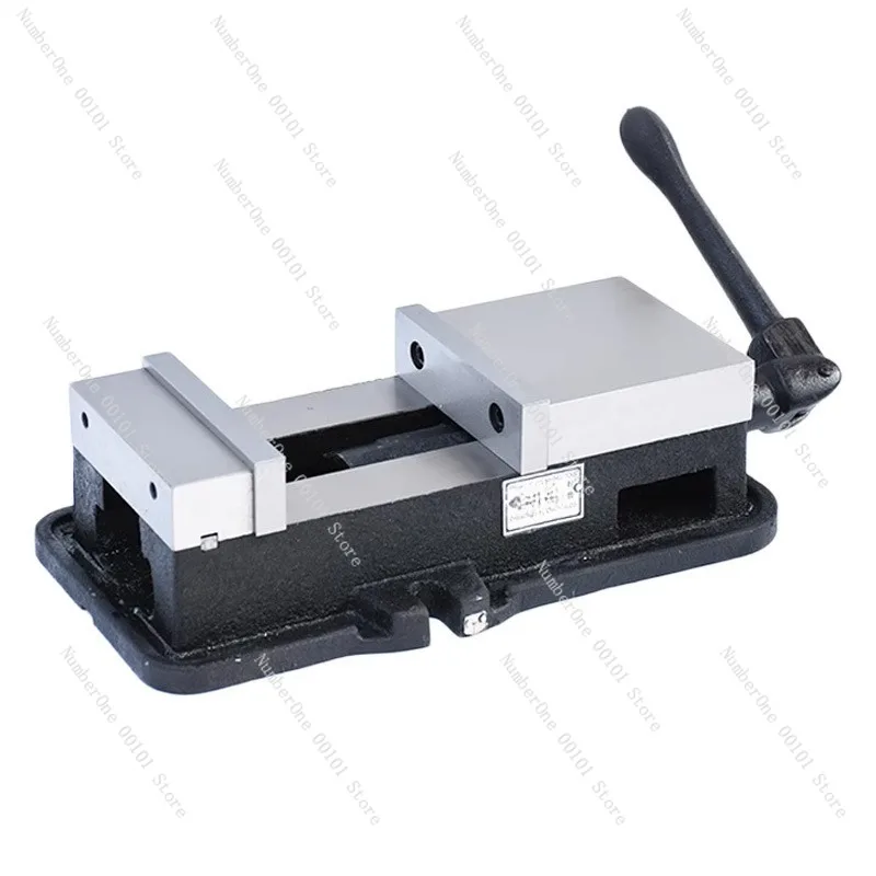 

Fixed Parallel Jaw Vice, High Precision Bench Vice for CNC Milling, Heavy-Duty 6-Inch and 8-Inch Machine Vice for Accurate