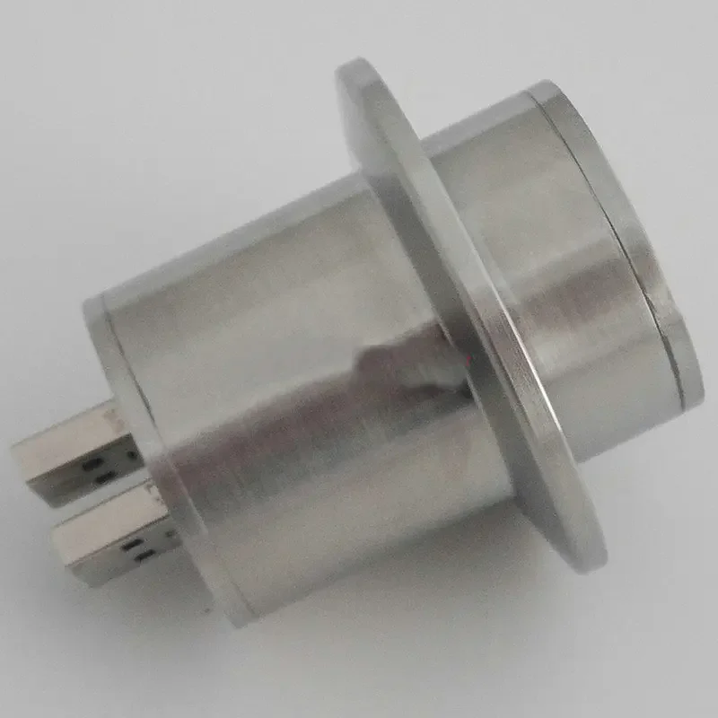 304 Stainless Steel KF40 KF50 Vacuum Flange with 2 Core USB3.0  Feed-Through Electrode