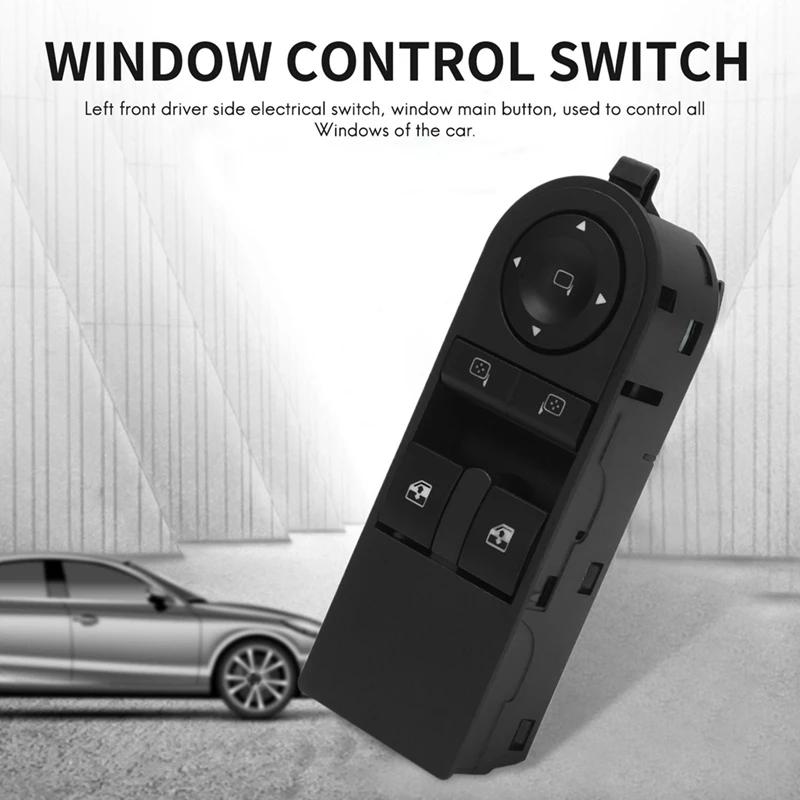 Car Window Control Switch Button Replacement Parts Accessories 13228706 13183679 For Opel Astra H 2005-2010 Zafira B 2005-2015