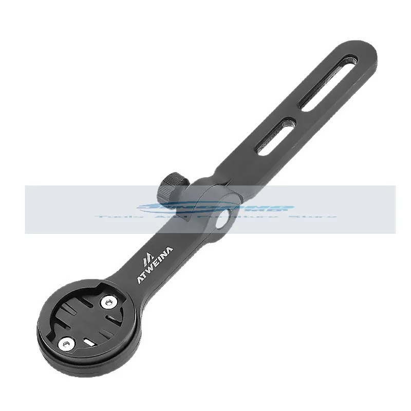 

Road Bicycle Code Watch, Broken Wind Bracket, Hanging Up and Down, Aluminum Alloy Adjustable Extension Base, Vertical Extension