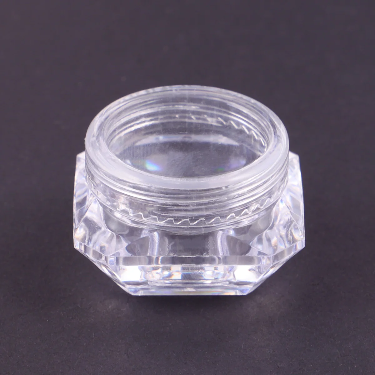 

20 pcs 5G Refillable Empty Containers Transparent Jars For Loose Powder Glitter Creams Lotions Lipstick Travel Portable
