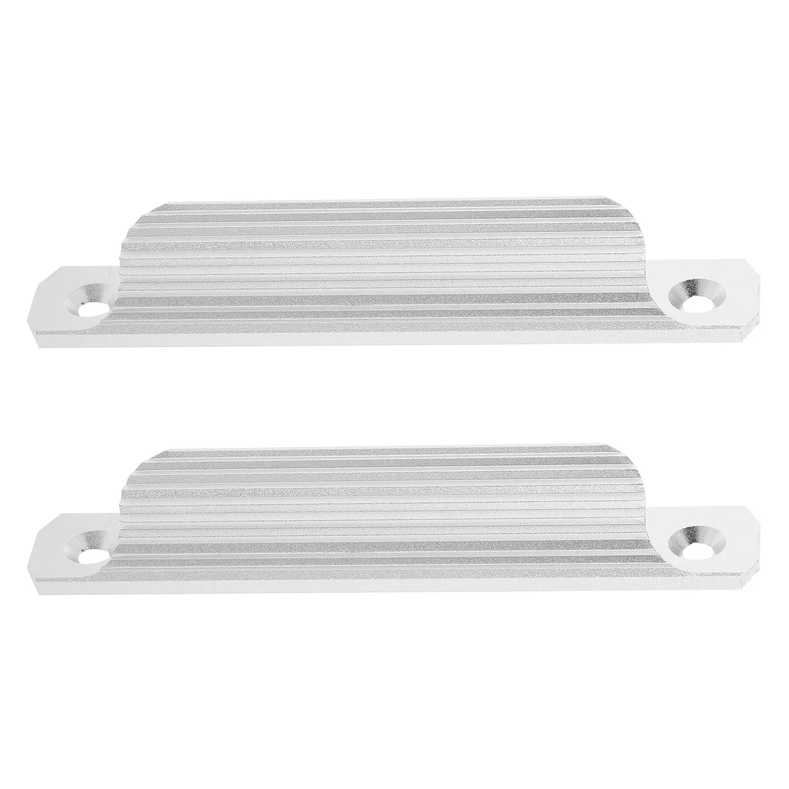 2Pcs Universal Size Aluminum Sliding Door Pull Handle Easy Install for Cabinets Wardrobes Screen Doors Shower Doors Commercial