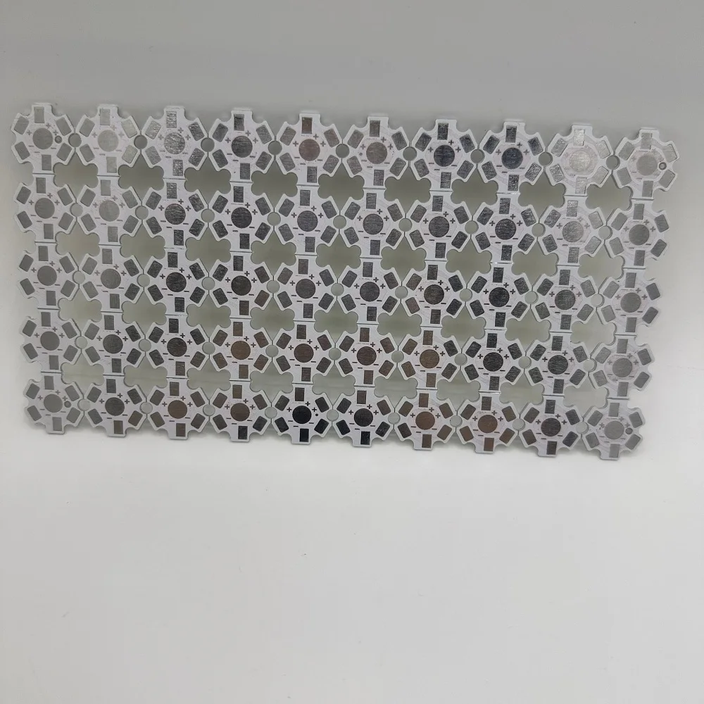 50pcs 1W 3W 5W Heat Sink LED Aluminum Base Plate PCB Board Substrate 20mm Star Kit DIY Cooling Heatsink 20 mm for 1 3 5 W Watt