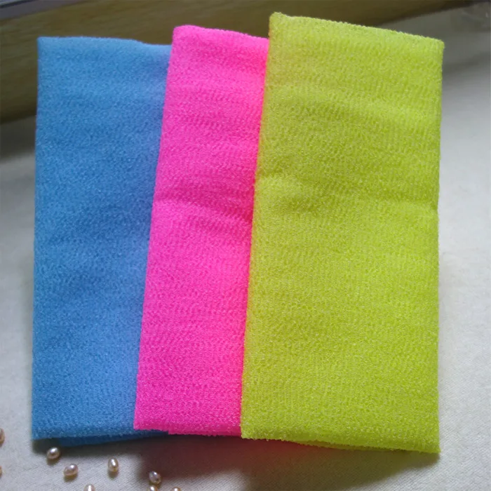 Japanese Boutique Nylon Scrub, żel pod prysznic, czysty, złuszczający ręcznik, ściereczka, uroda, 10 szt. — zdjęcie 3