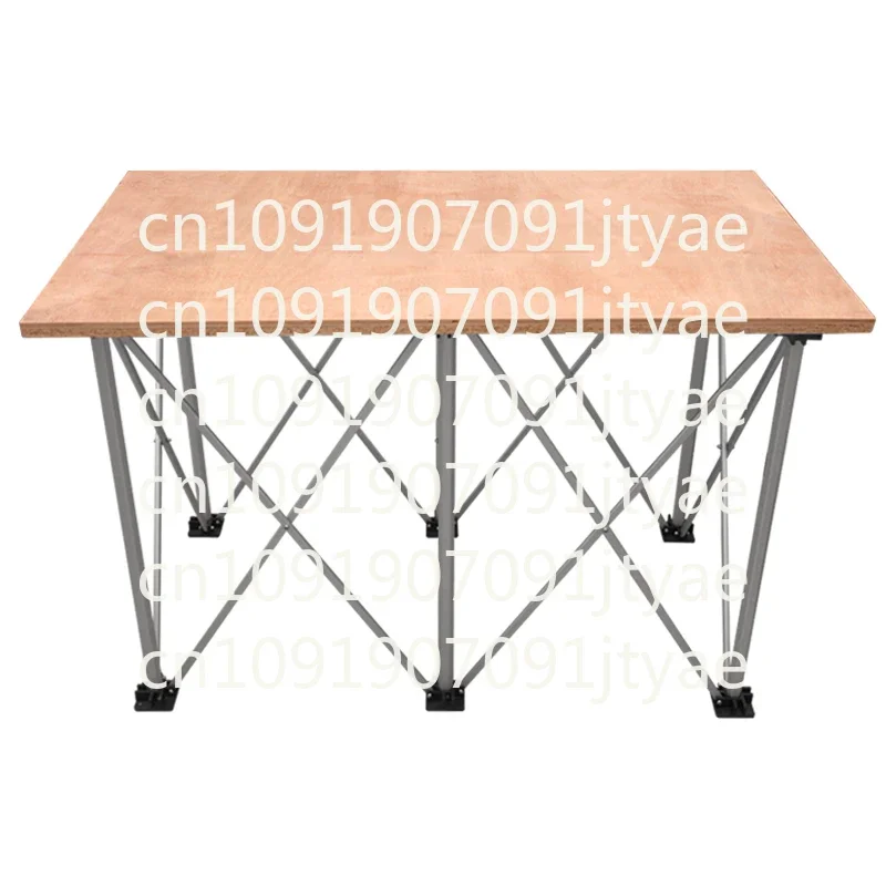 Spider Leg Multifunctional Aluminum Alloy Workbench Slate Wood Glass Tile Operating Table Telescopic Guide Rail Bracket Table