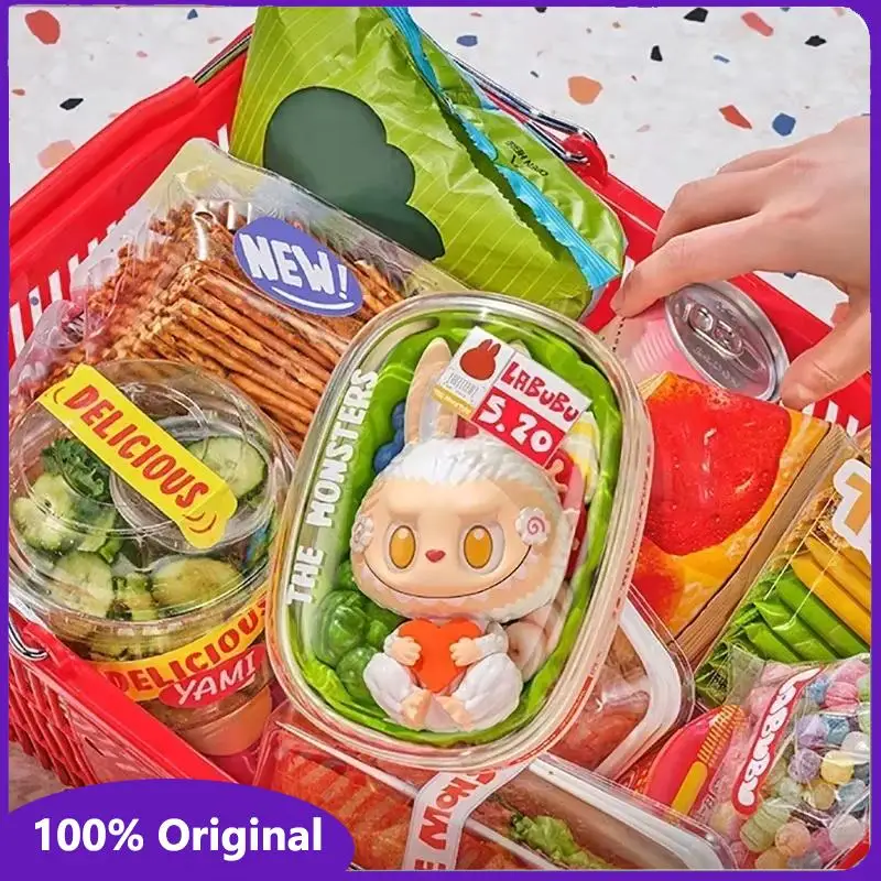 

THE MONSTERS Wacky Mart Series Original Blind Box Mystery Box Guess Bag Toys Doll Cute Anime Figure Desktop Ornaments Collection