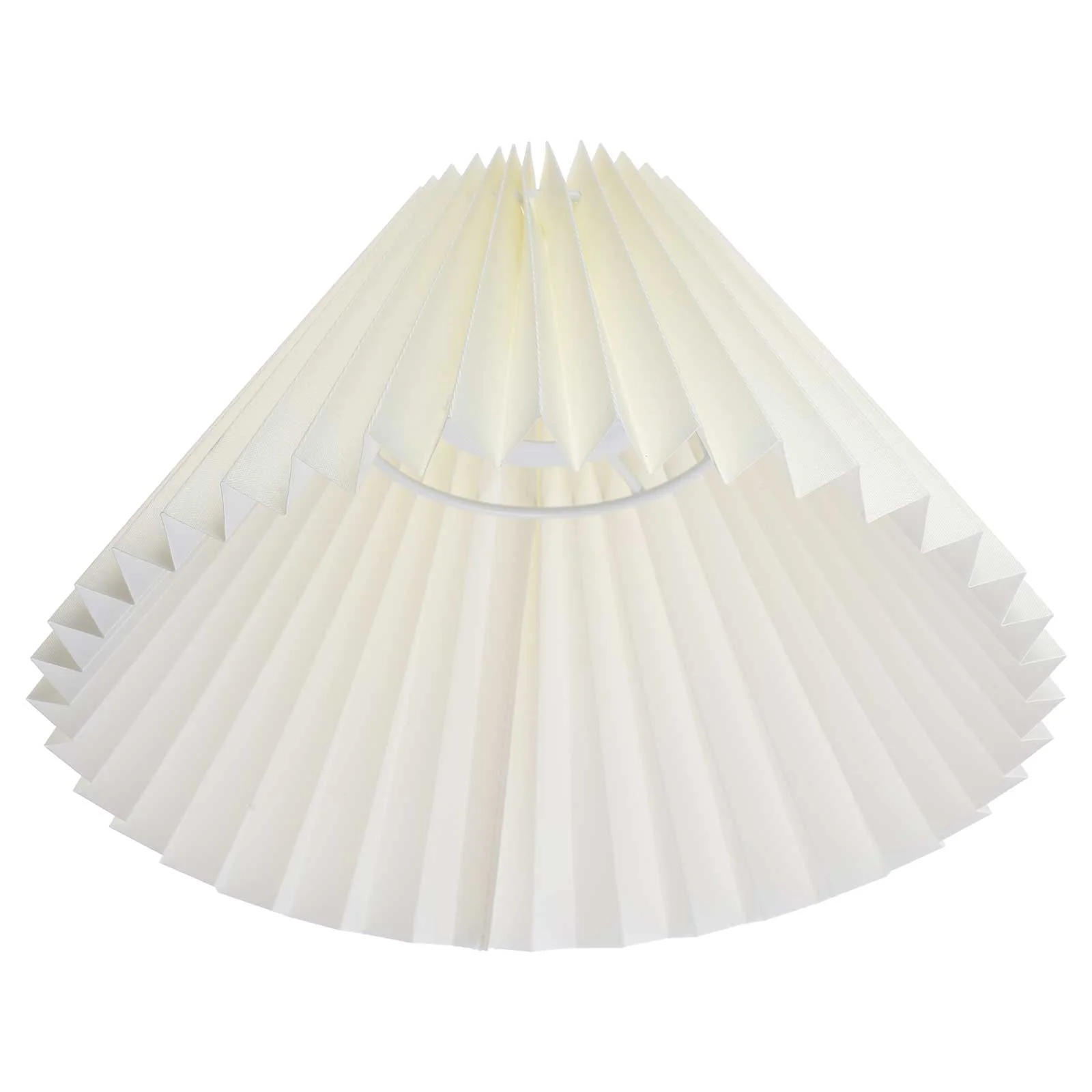 Lamp Shade For Standing Lamp Desk Light Retro Decor Chandelier Shade Pleated Lampshade Personality Wrinkle Living Room Fabric