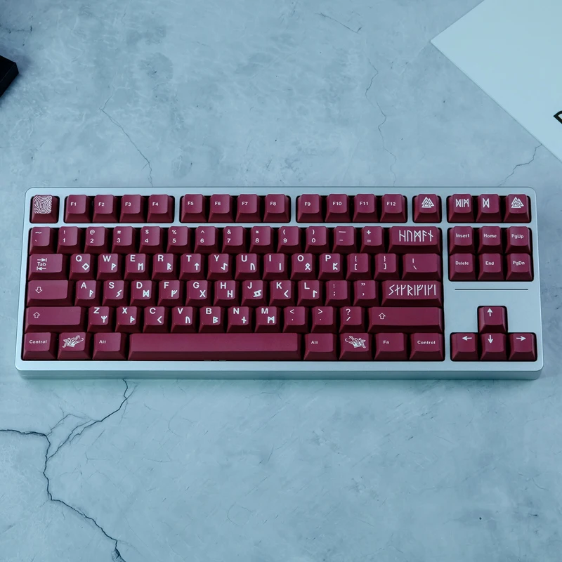 135 Keys GMK Blot Keycaps Cherry Paofile PBT 5-side Dye Sublimation Mechanical Keyboard Keycap For MX Switch 61/64/68/75/84/87/9