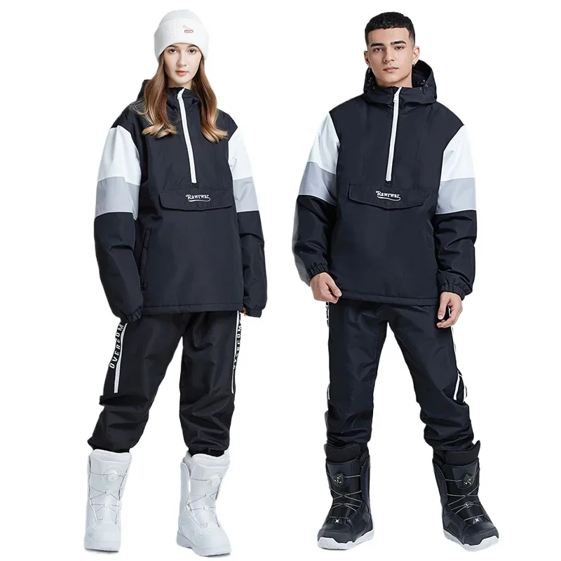 

Man Snowboard Jacket Pants Outdoor Costume New Couple Skiing Set Female Warm Ski Suites Women Waterproof Windproof Snow Clothing