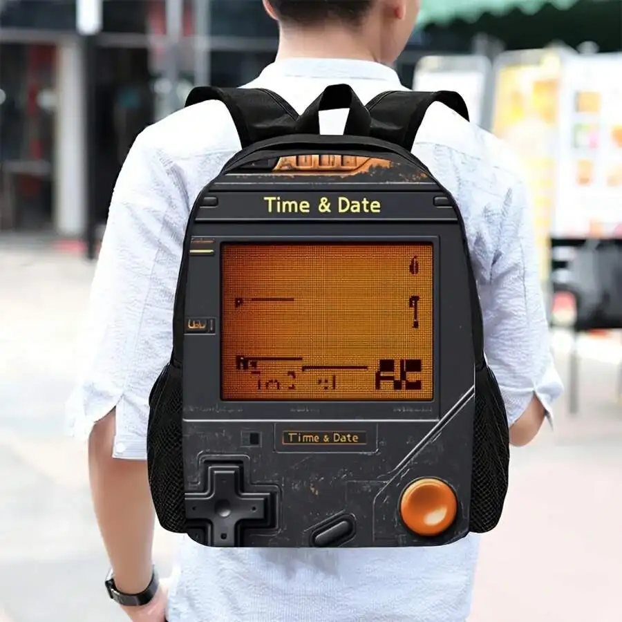 Retro Game Console Multi Functional Backpack Unisex