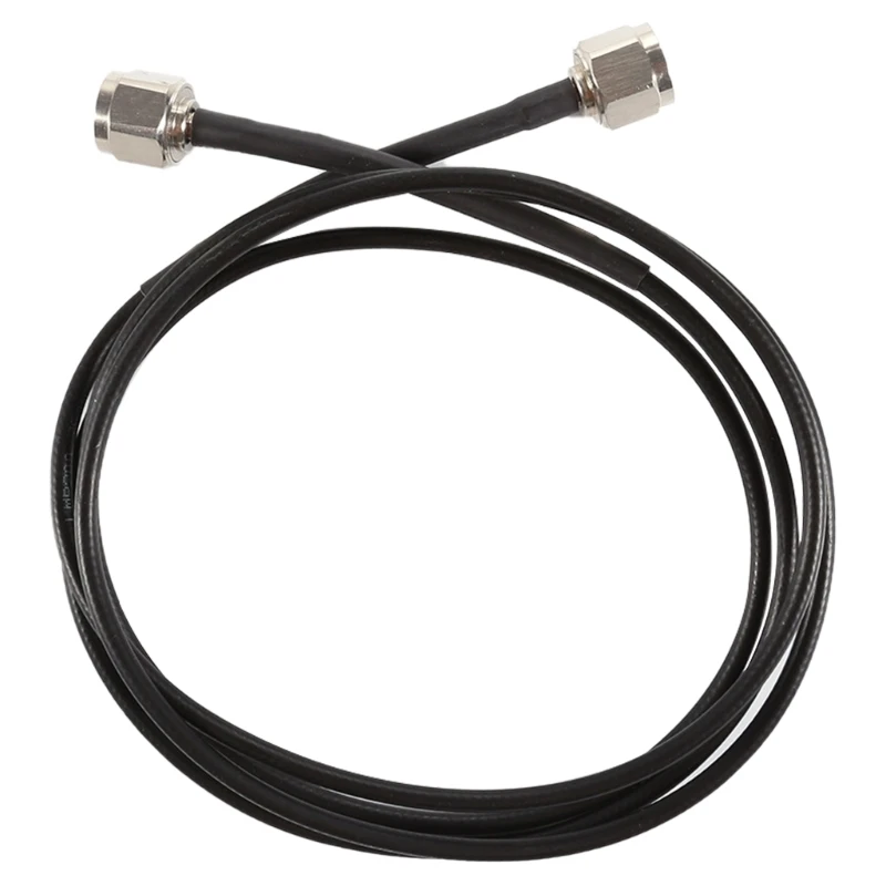 Livraison directe BNC mâle à BNC mâle câble Coaxial 50ohm RG58 câble Coaxial faible perte BNC JumperCable pour antenne radio