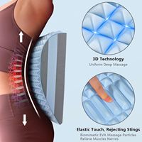 Back Stretcher Pillow Neck Lumbar Support Massager for Neck Waist Back Herniated Disc Pain Relief Massage Relaxation Tools