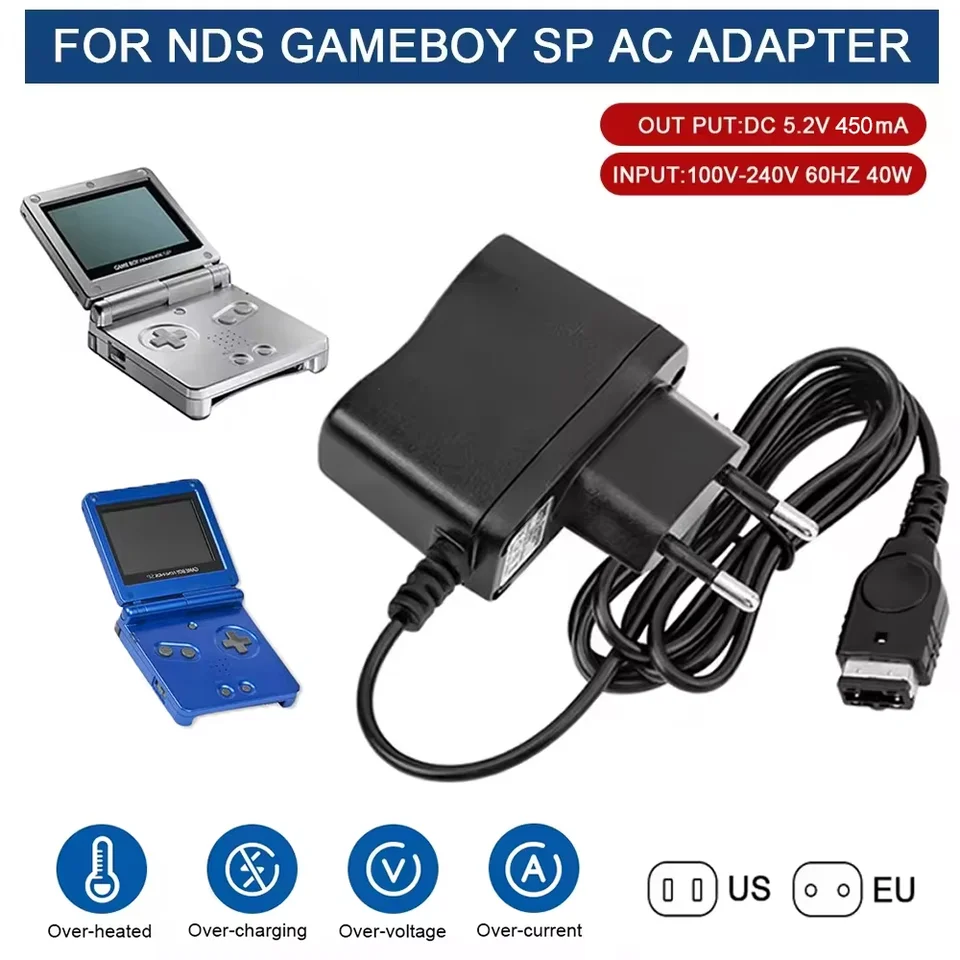 GBA ゲームボーイアドバンス専用 ACアダプタセット AGB-008 AGB-009