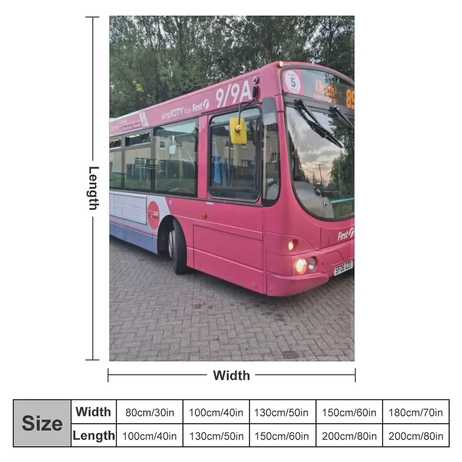First Glasgow Throw Blanket Luxury Thicken Beach halloween cosplay anime Bed covers Decoratives Blankets