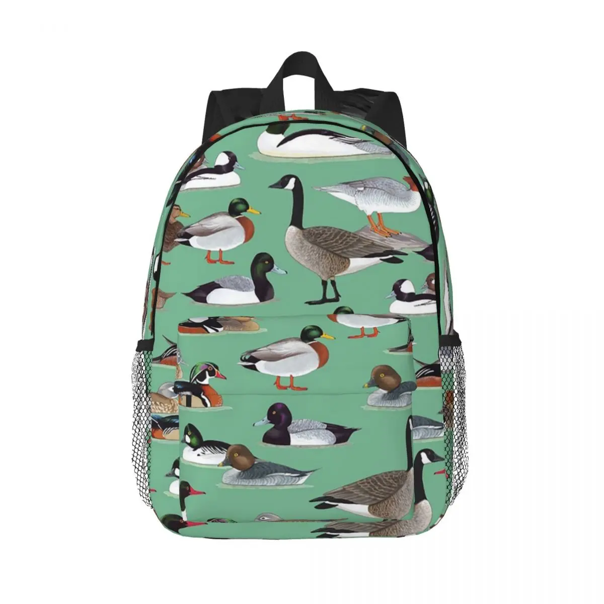 

North American Ducks Backpacks Teenager Bookbag Fashion Students School Bags Travel Rucksack Shoulder Bag Large Capacity