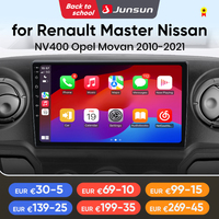 Junsun V1pro Android Auto Radio for Renault Master Nissan NV400 Opel Movan Wireless Carplay 4G Car Multimedia GPS 2din autoradio