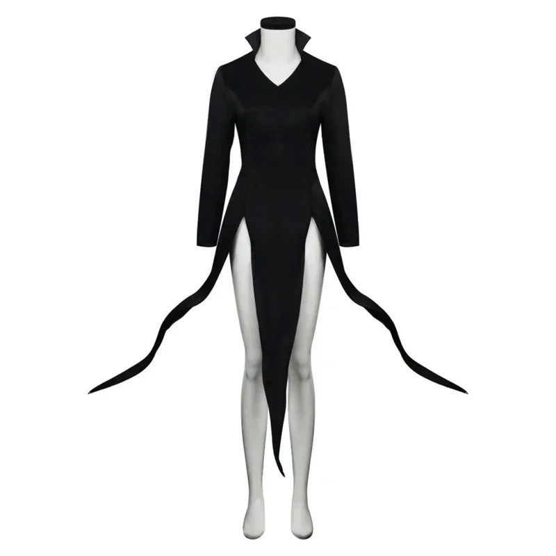 

2025 New Senritsu No Tatsumaki Cosplay Costume anime One Punch Man Terrible Tornado Black Dress COS Outfits for Women ★☆★