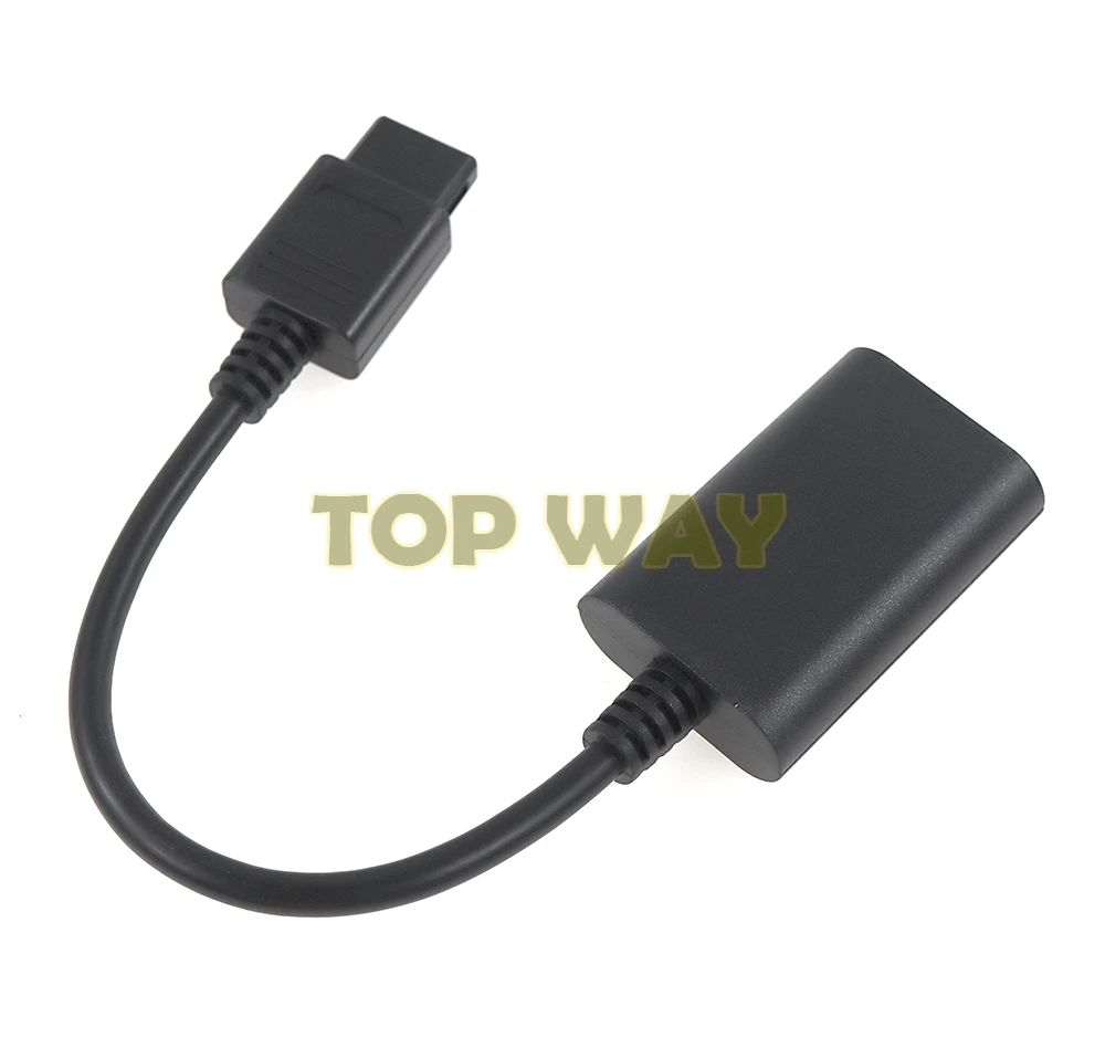 1 قطعة HDMI-متوافق HDTV محول مهائي كابلات لنينتندو 64 N64 SNES SFC NGC يقبل AV و SV S-video المدخلات 1080P الإخراج