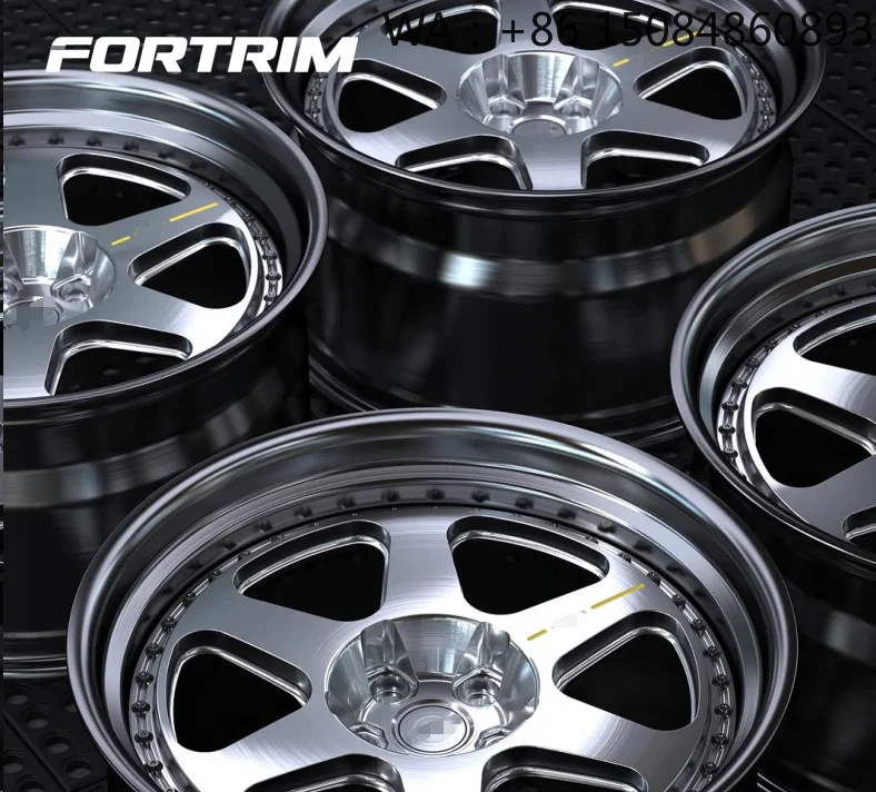 Polished Chrome Lightweight Forged Alloy Rims 17-22 Inch Multi PCD Auto Parts Universal Passenger Car Hub