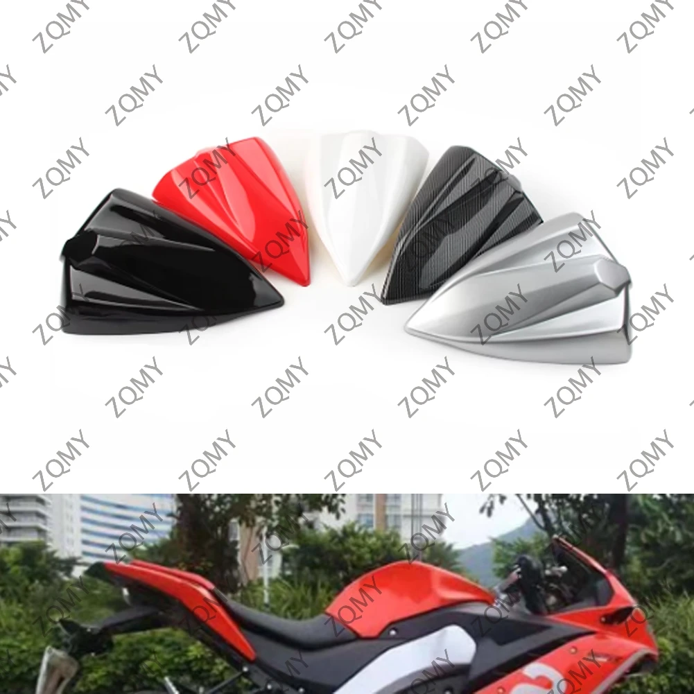 Motorcycle Rear Seat Pillion Passenger Cowl Cover for Aprilia GPR125 GPR150 ABS Plastic