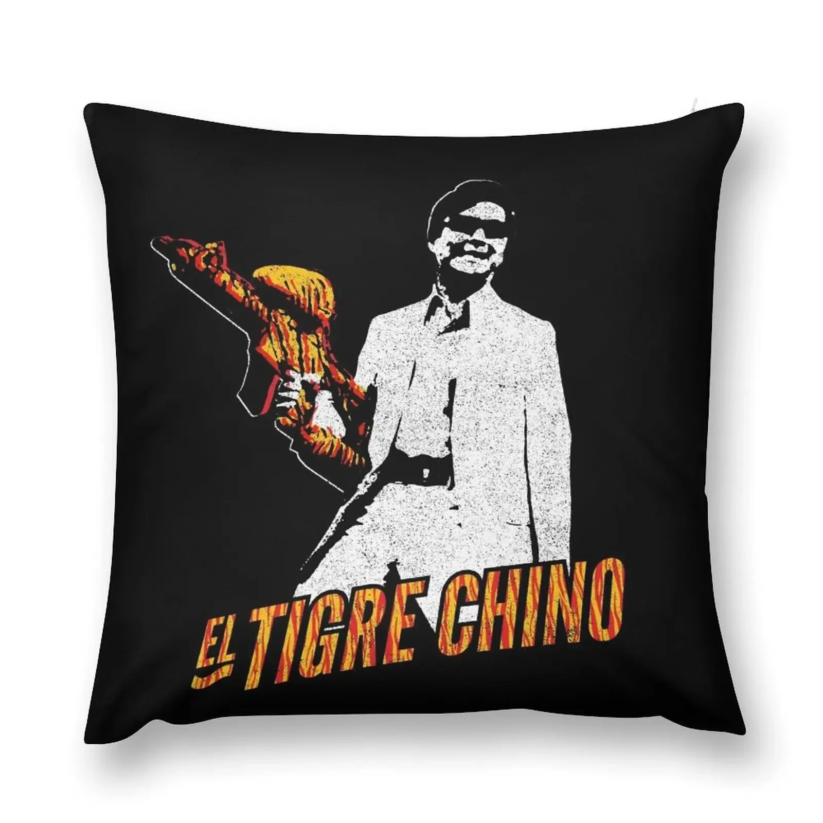 

El Tigre Chino - Community Throw Pillow Cushions Home Decor Cusions Cover Christmas Pillow Pillow Cases Decorative