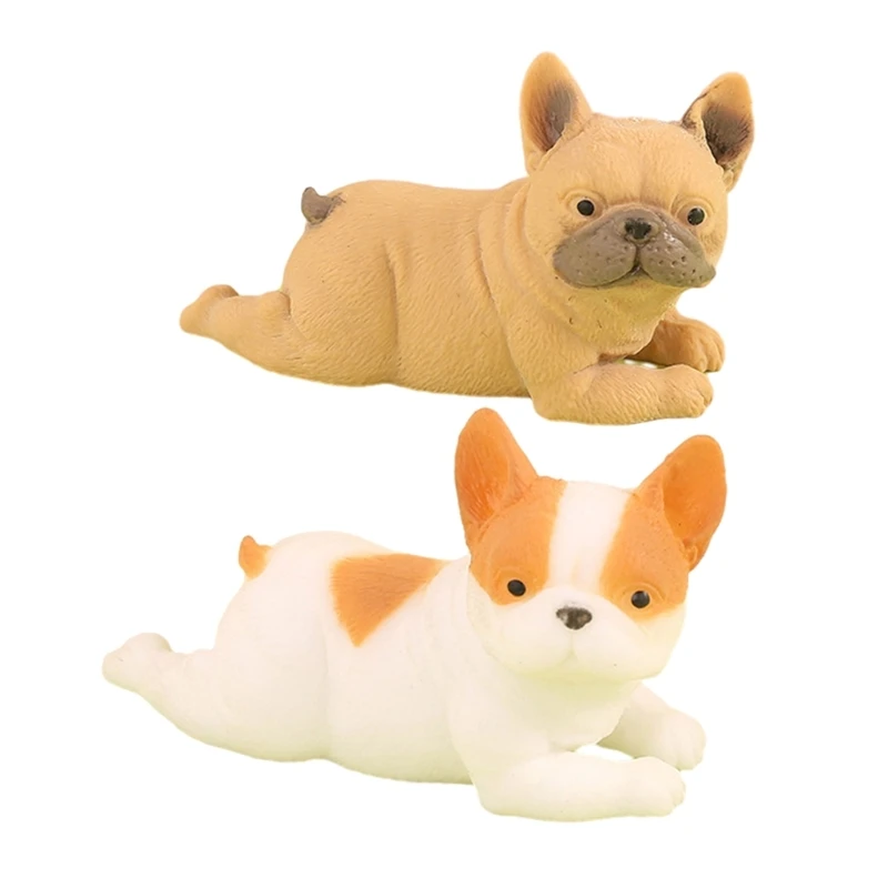 

2pcs Lovely Puppy Slow Rising Toy Anti Stress Fidgets Toy Decompression Toy for Kids Christmas Sock Filler