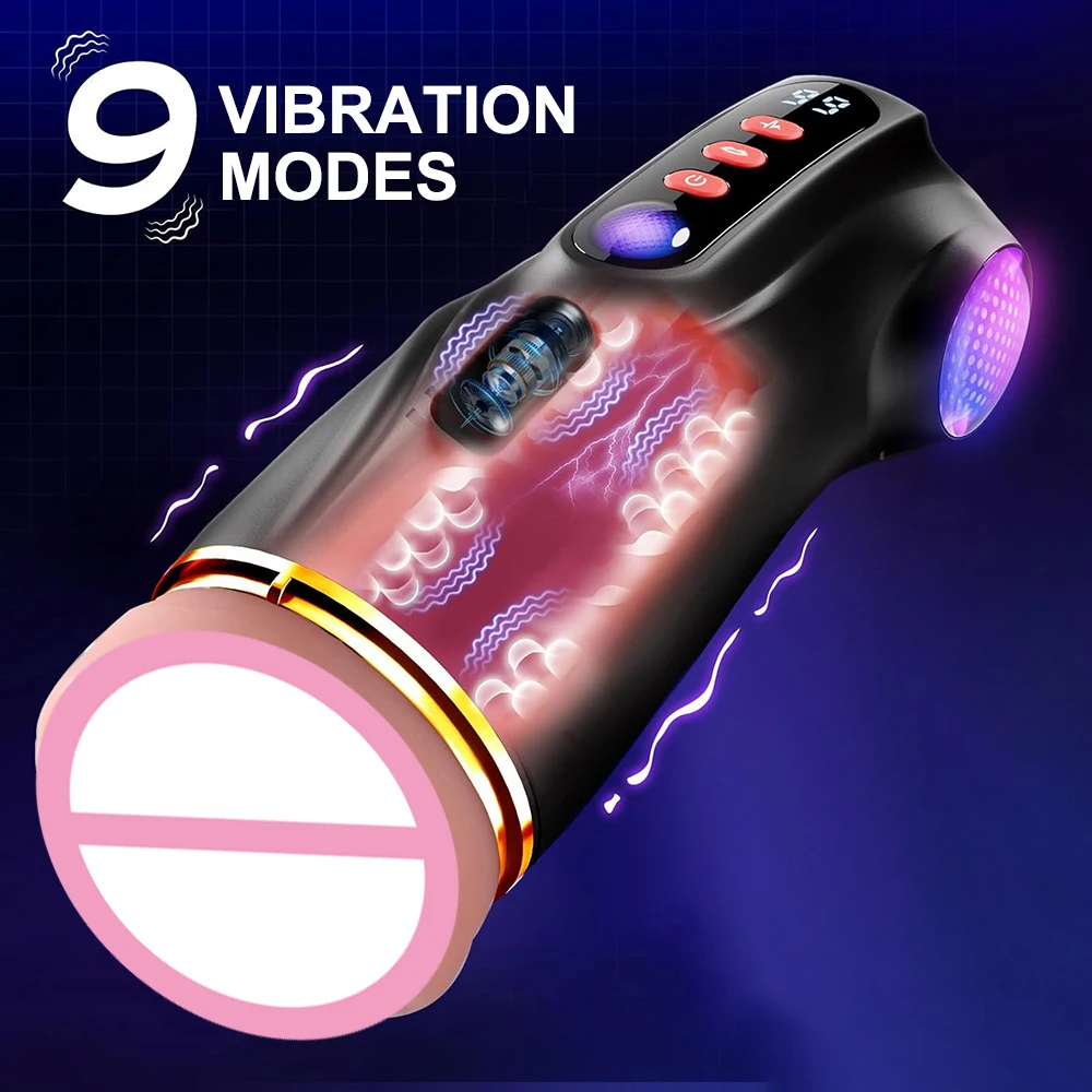 APP Control Sucking Male Masturbator Pocket Pussy for Men Penis Pump Automatic Suction Masturbator with 3 Sleeves Adult Sex Toys view 3