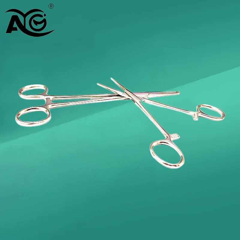 

Кровоостанавливающие щипцы из нержавеющей стали, сосудистые щипцы, хирургические зажимы, прямой локоть, большие и маленькие зажимы от комаров, полные модели