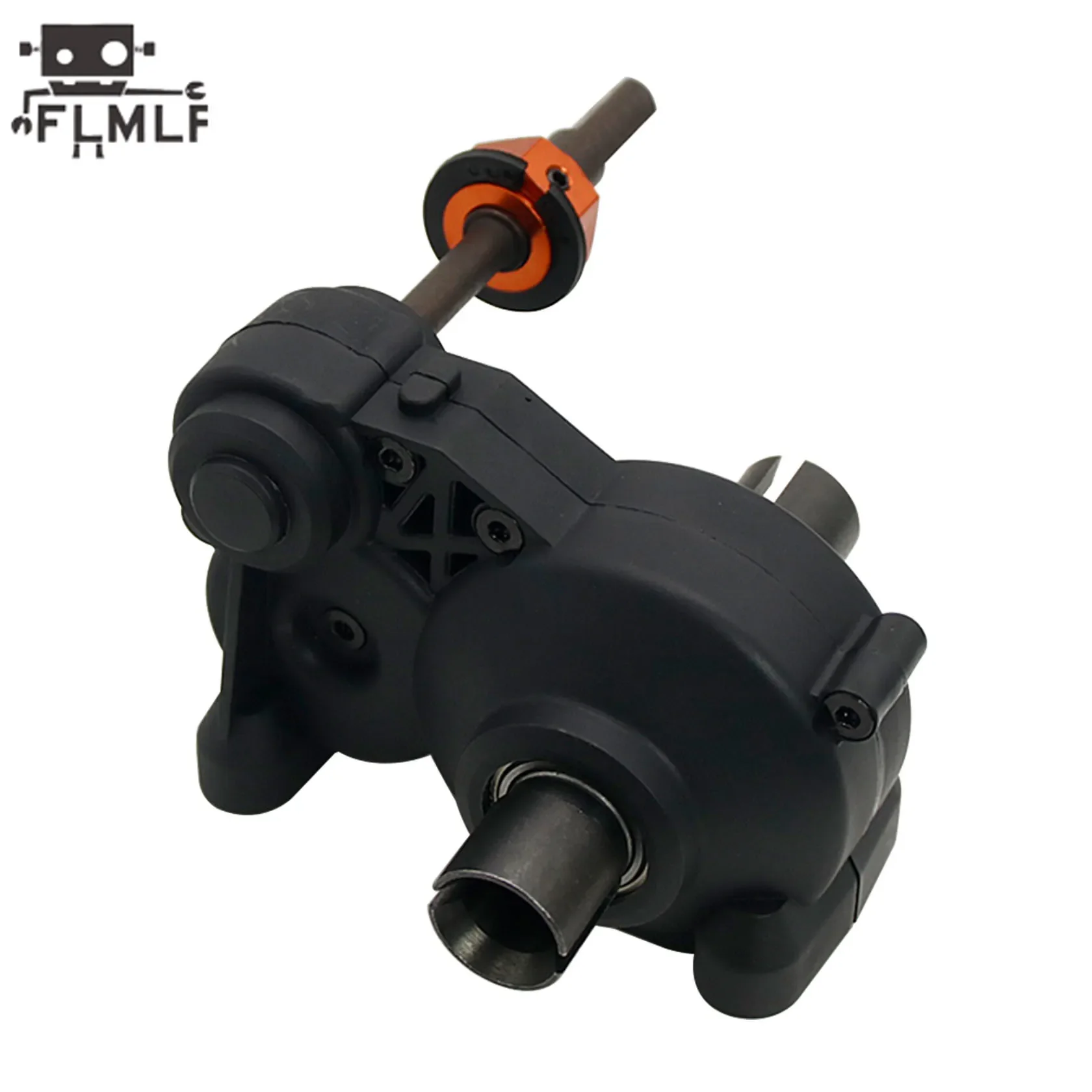 Conjunto de engrenagens diff de caixa de plástico, kit de montagem de caixa de velocidades para peças de caminhão 1/5 hpi rofun baha rovan km baja 5b 5t 5sc