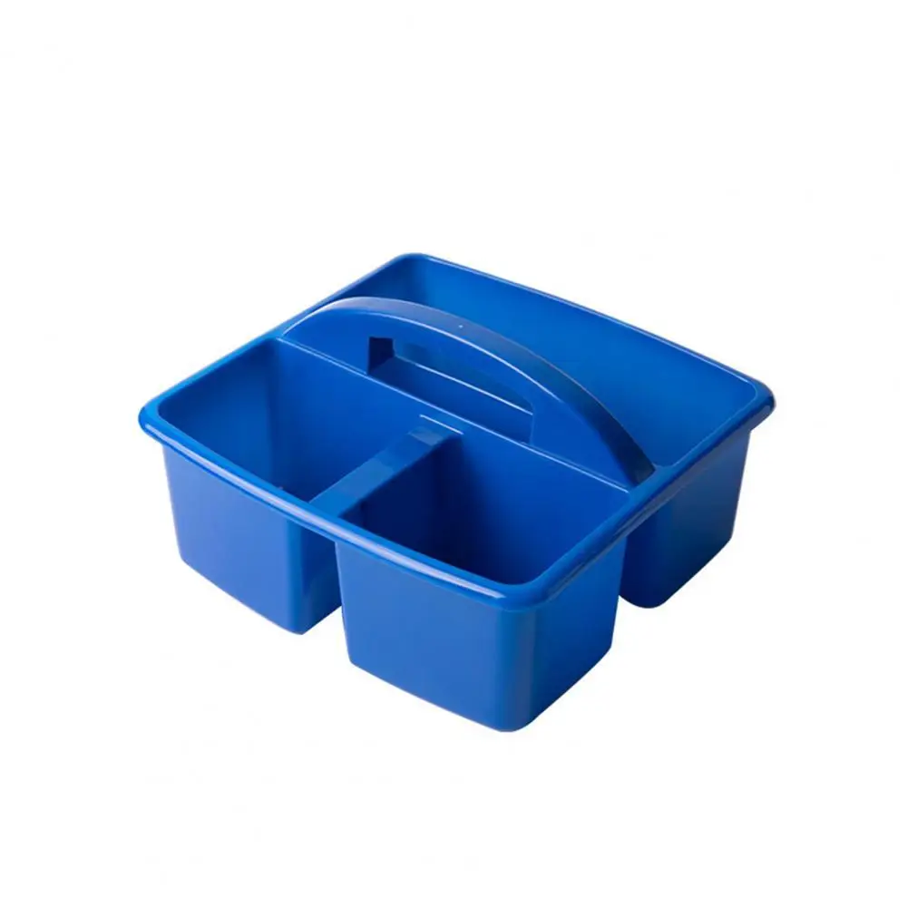 Multi-purpose Stackable Storage Basket Plastic Practical Individual Grid Tray for Children Container Office Desk Organizer