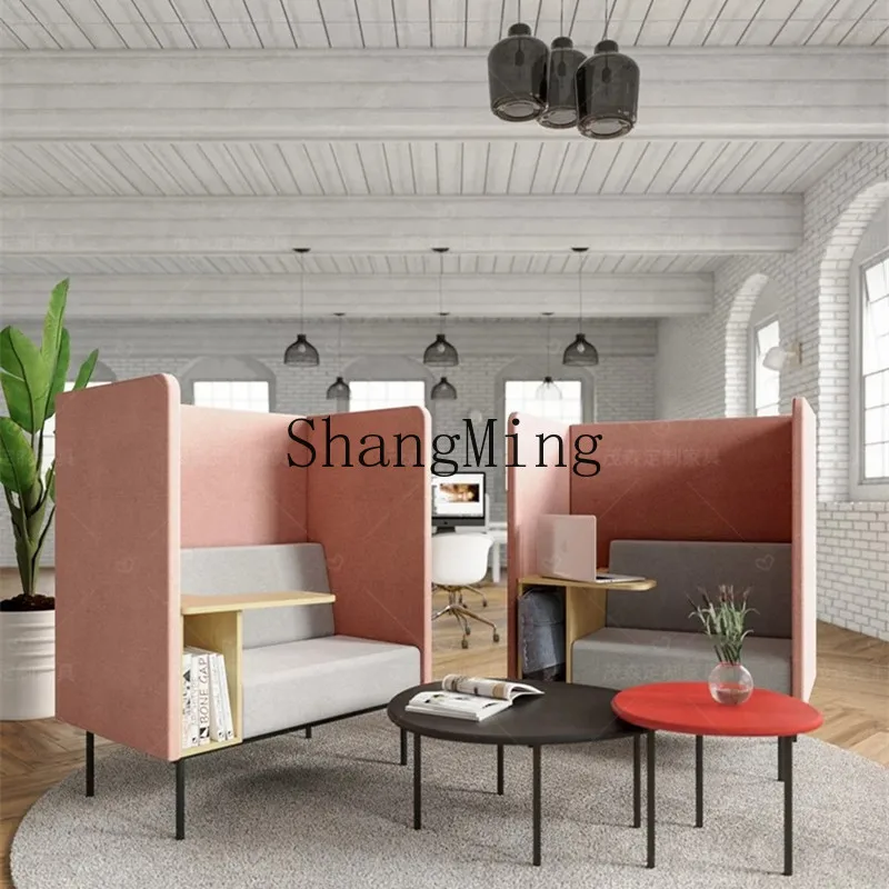 

ZYY high backrest card seat sofa single small table reception negotiation leisure sofa