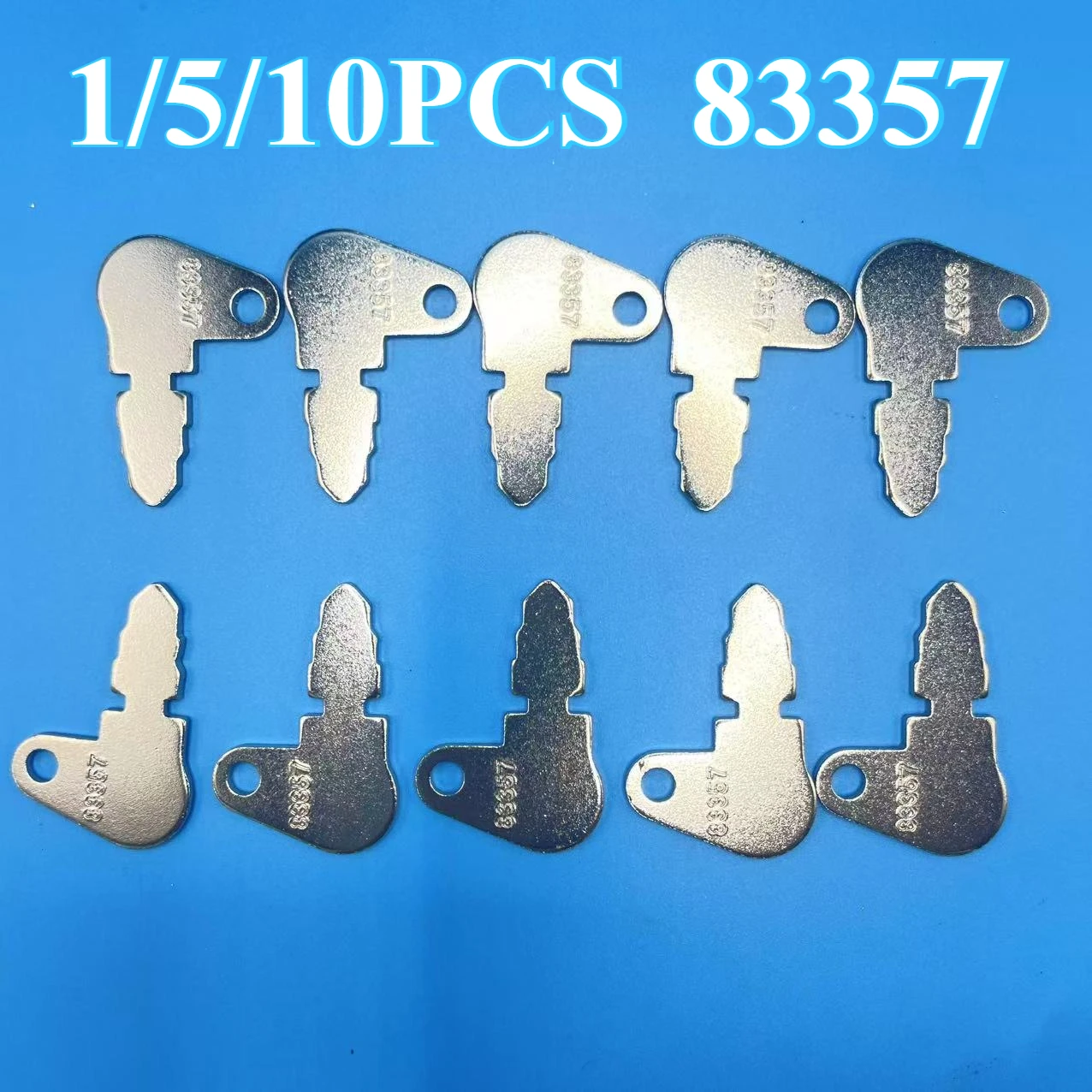 

1/5/10PCS 83357 Ignition Key 73112974 Compatible with Case Bulldozers pre-1970s Tractors Compatible with Lawn Tractors