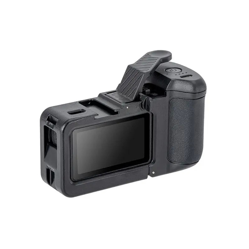 QWE-Expandable Accessories For DJI Action Handle Grip Kit- Camera Cage& Grip Combo Included