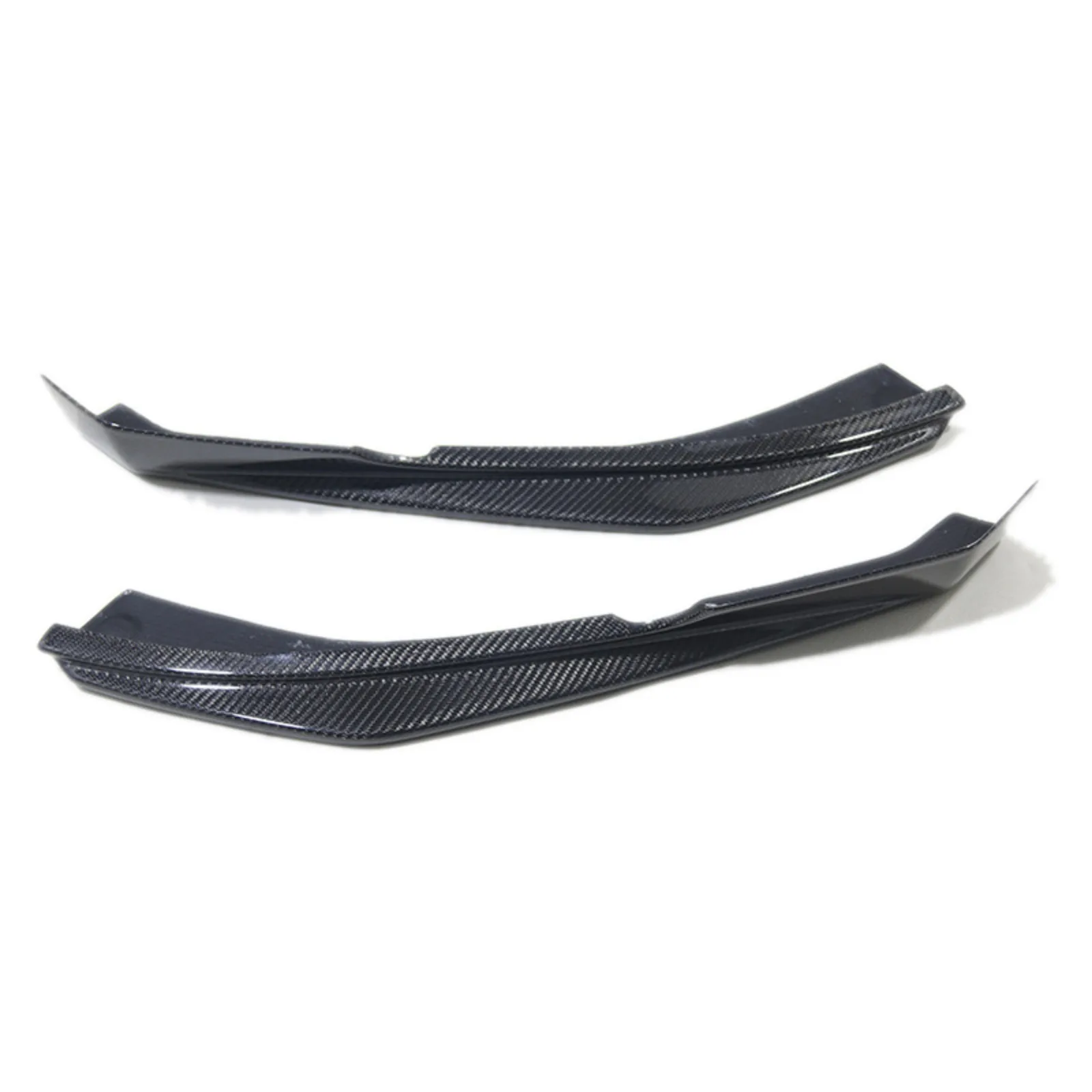 For Maserati GranTurismo Carbon Fiber Front Bumper Splitter Lip Body Kit 08-14