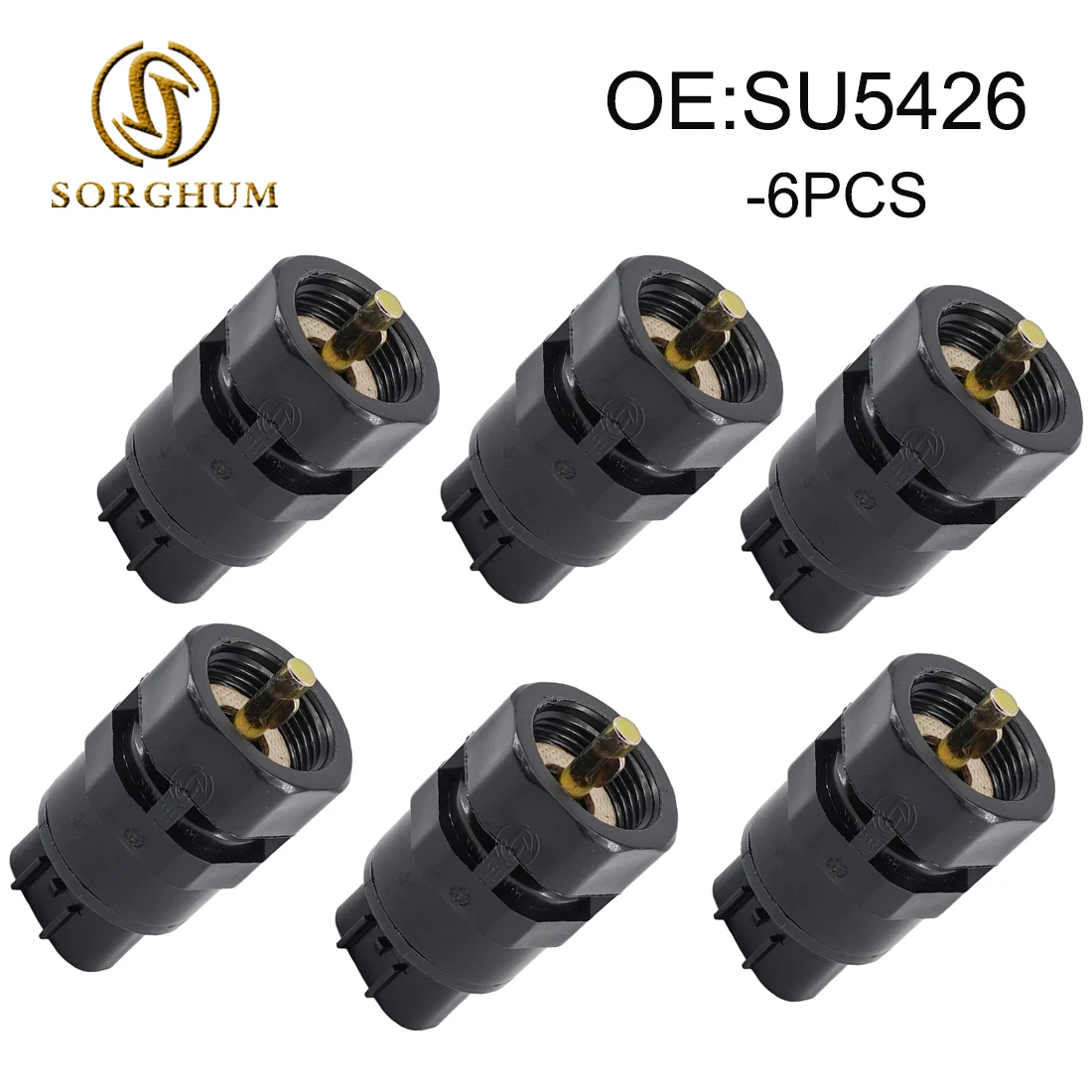 Sorghum 6PCS Car Vehicle Speed Sensor (VSS) SU5426 8971188100 for Vauxhall Monterey Isuzu Trooper Rodeo Acura SLX Passport