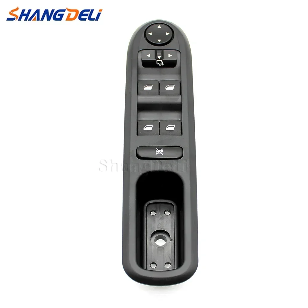 Front Left Power Window Control Switch Window Lifter Button Switch for Peugeot 407 SW 2004-2010 6554.ER 96468704XT